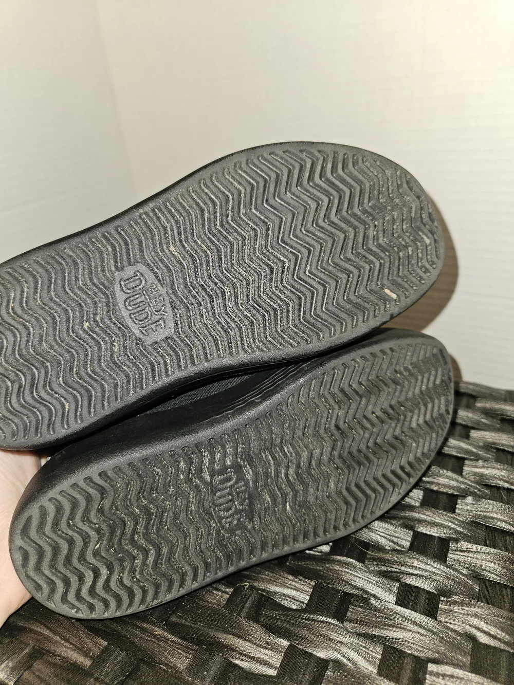 Hey Dude black canvas